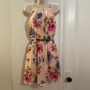 IZ Byer Floral Garden Dress
